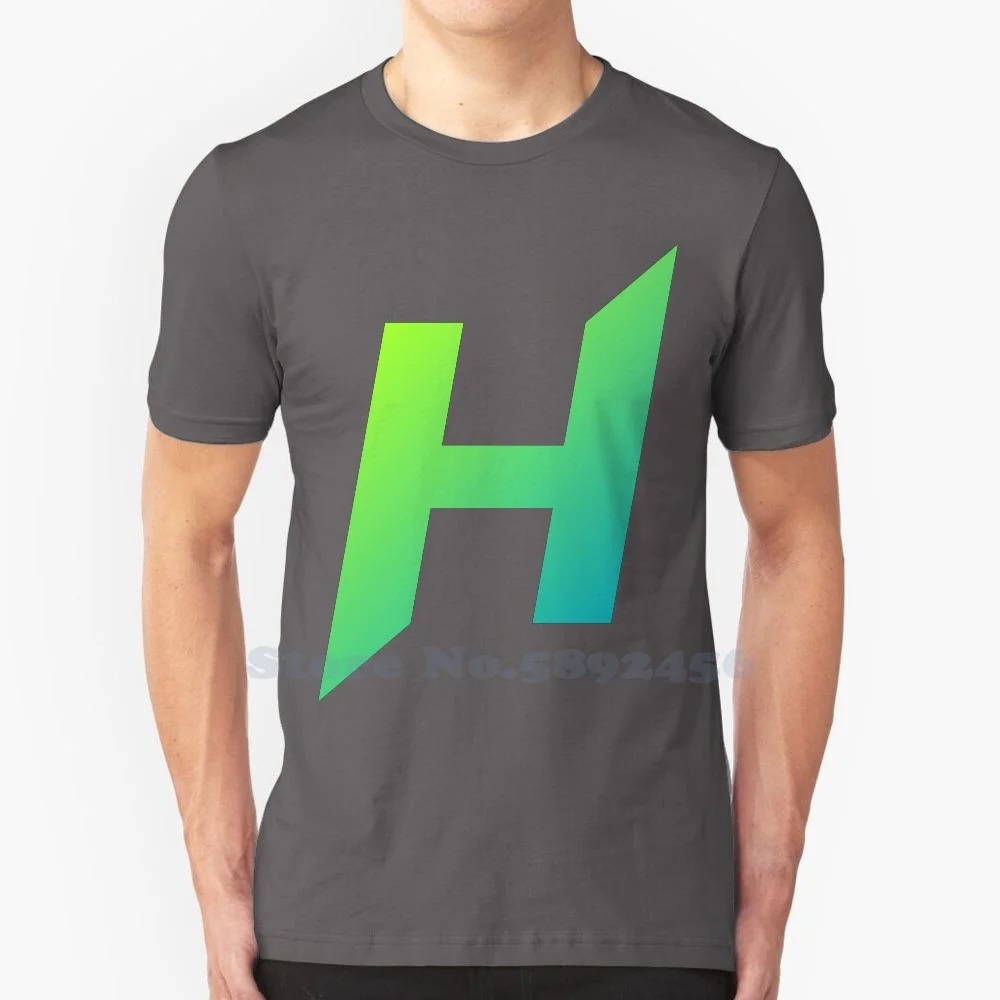 HedgeTrade (HEDG) Logo High-quality T Shirts Fashion T-shirt New 100% Cotton Tee