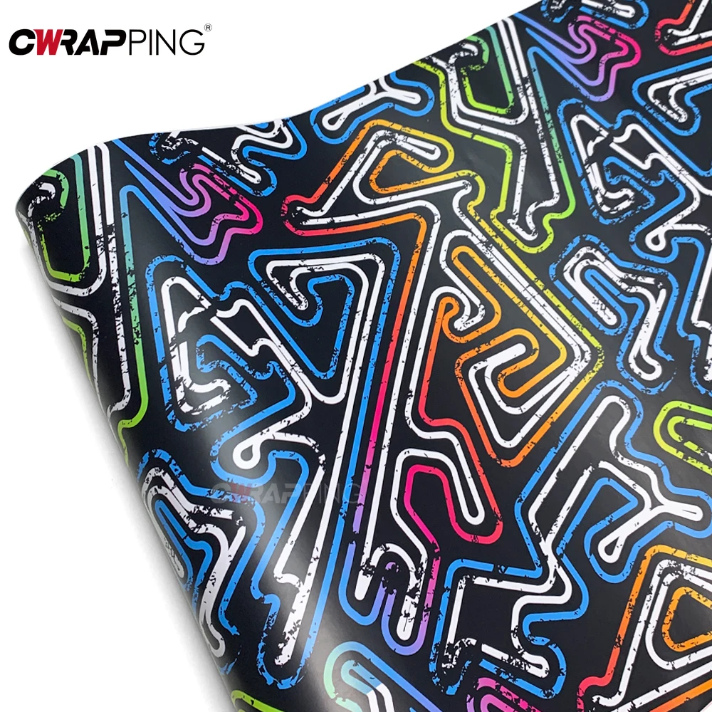 Camo Film Wrap Foil Car Adhesive Vinyl for Motorcycle Sticker Automotive Accessories Vehicle Decoration Car Decals and Graphics