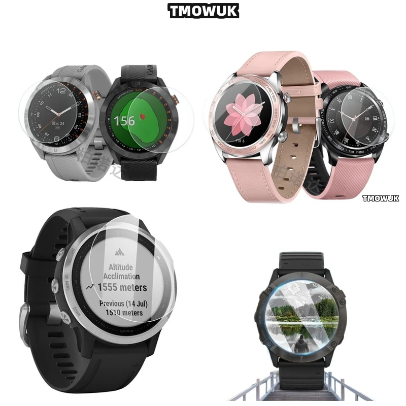 

9H Anti-Scratch Tempered Glass For Forerunner 45 55 158 220 235 245 255 255s 620 635 - Bubble-Free Application