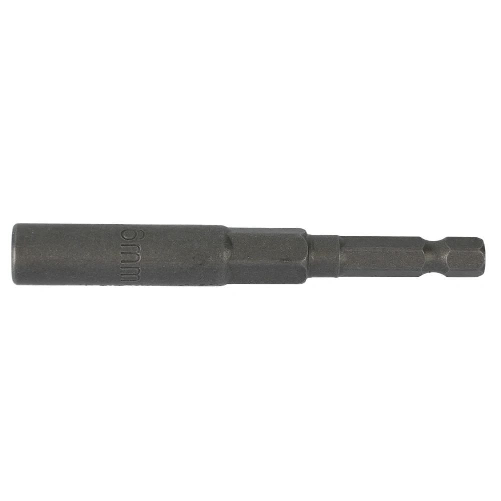 1PCS 80mm Length 1 4 Hex DriveSocket  Nut Bolt Drill Bits Installation Disassembly Hex Shank Design Strong Core