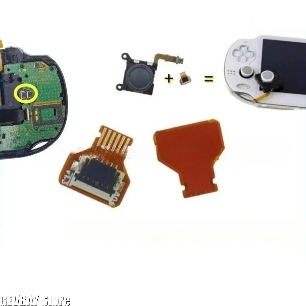 FULL For PSV2000 Joystick to PSV1000 Adapter - Analog Stick Converter Connector Replacement Part