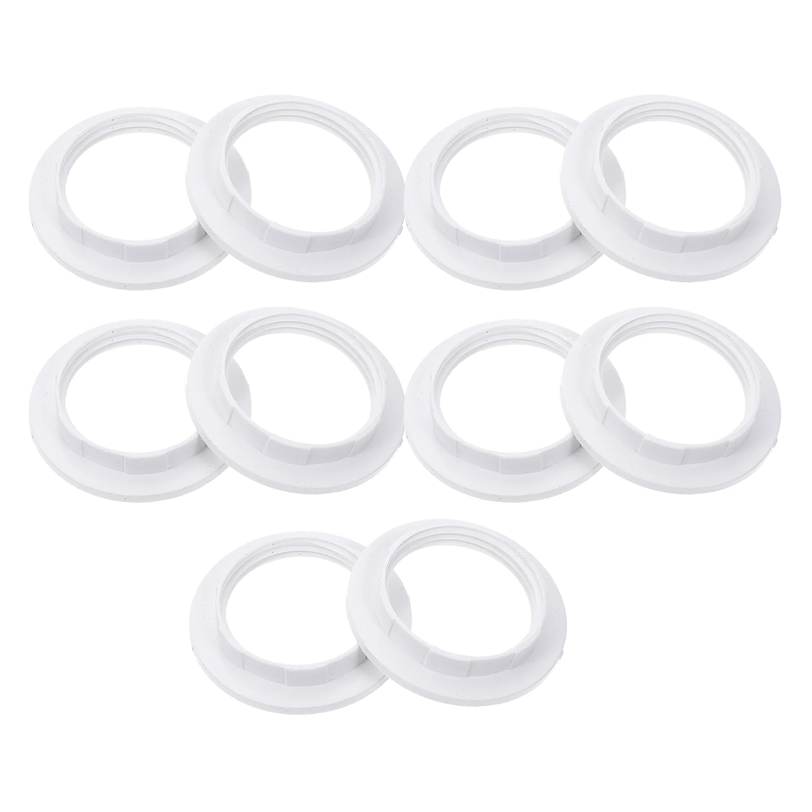 Ring Socket Lamp Light Holder Threaded Shade Replacement Plastic E27 Fixing Lock Base Rings Accessories Covers Fixtures Fixator