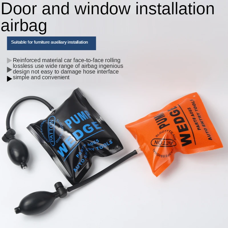 Car Doors and Windows Furniture Installation Rubber Positioning Airbag Adjustable Thickened Air Cushion Airbag