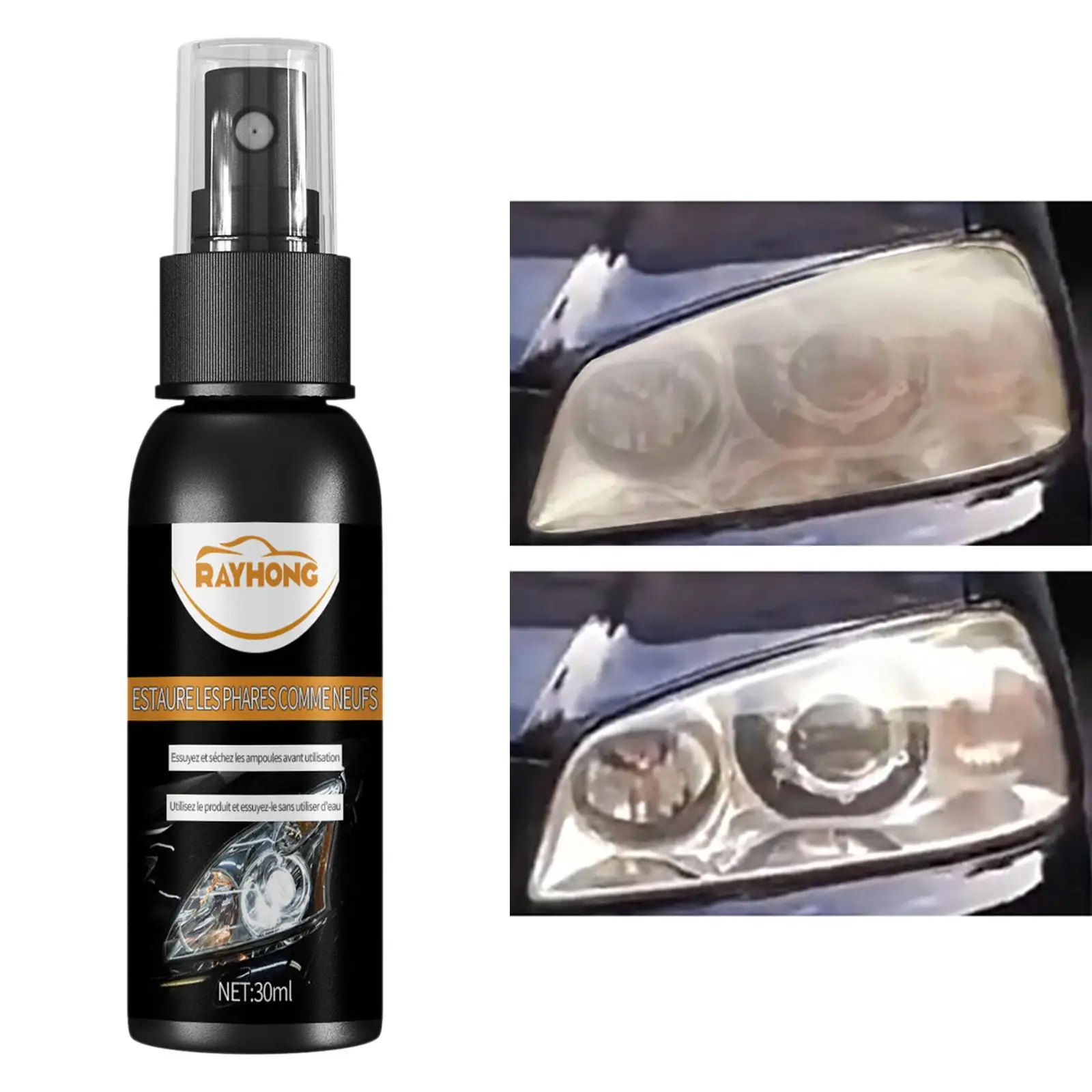 2-4pack Car Headlight Renewal Polish Car Assecories Car Headlight Repair