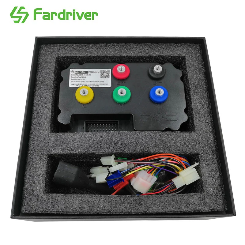 10000W-12000W 96V Electric Moped Motorcycle Controller Fardriver Brand ND961200 E-Scooter FOC Sinewave Controller For QS motor