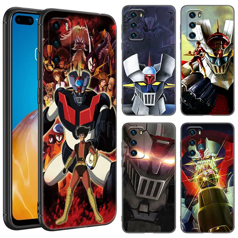 Anime Mazinger Z Phone Case For Huawei Pura 70 Ultra P20 P30 P40 Lite P60 Art P50 Pro P50E P Smart 2018 2019 2020 2021