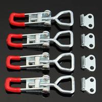 4001 Quick Release Toggle Clamp 100KG 220Lbs Holding Capacity Galvanized Iron Latch Hand Type Clamps Woodwork Tools 1pcs