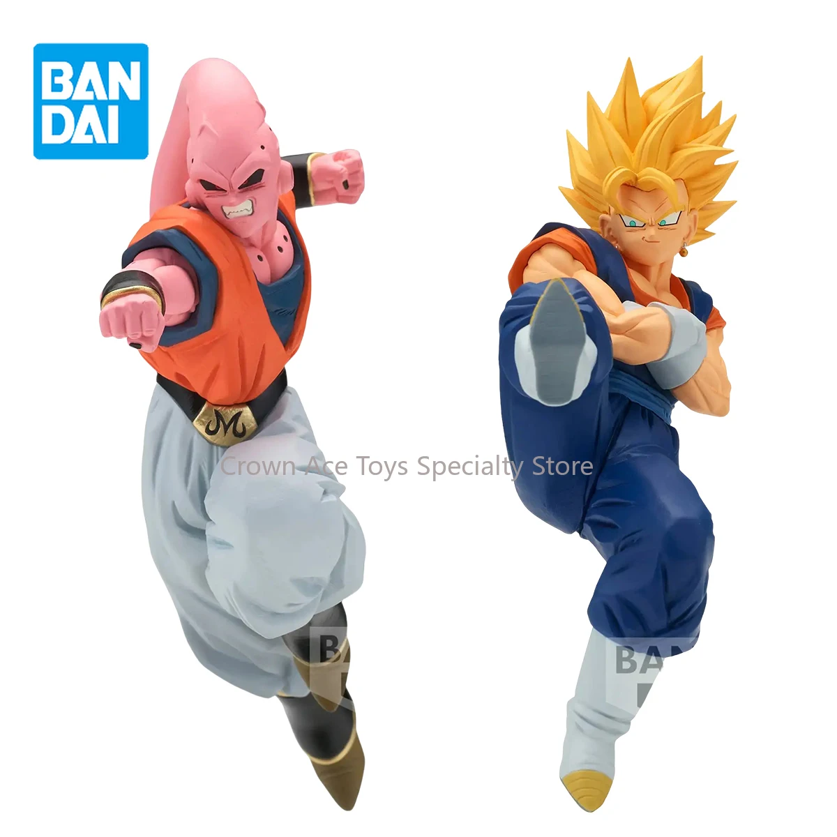 

Bandai Banpresto Anime Figure MATCH MAKERS Buu VS Vegetto Dragon Ball Z PVC Action Figure Collector Super Saiyan Trendy Toys