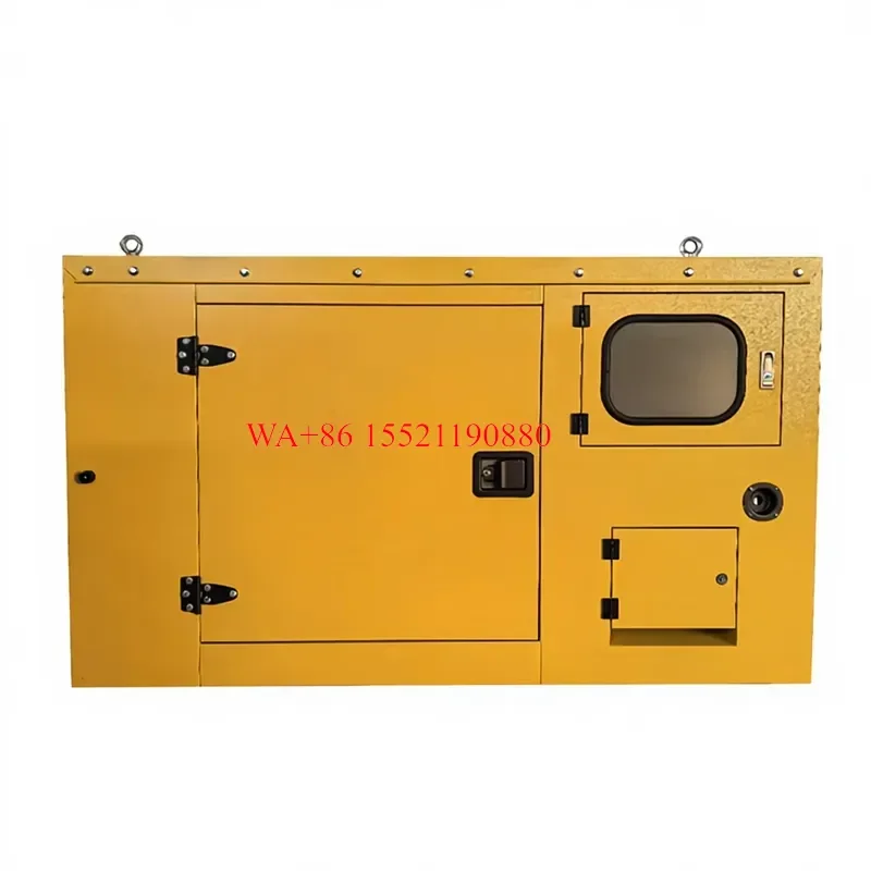 WMWMNU for Silent Diesel Generator Set Small Electric 30kw 37.5kva Stamford Alternator 400v 230v Rated Voltage 60 50Hz Home