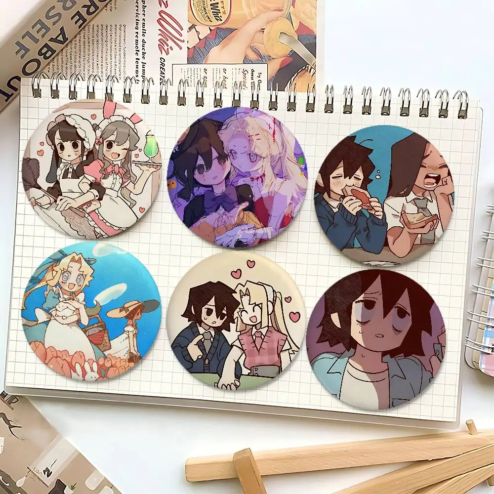 أنا أحب ايمي شارات صفيح لينة زر دبوس بروش شارة معدنية مخصصة مجوهرات اكسسوارات قبعة حقيبة التلبيب #2