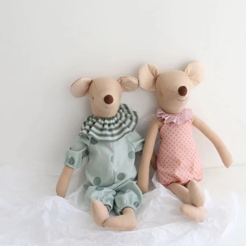 Schattige Baby Muis Knuffels Knuffel Dier Muis Poppen Mooie Rat Met Kleding Kinderen Verjaardagscadeaus Speelgoed Voor Jongens Meisjes Kinderen