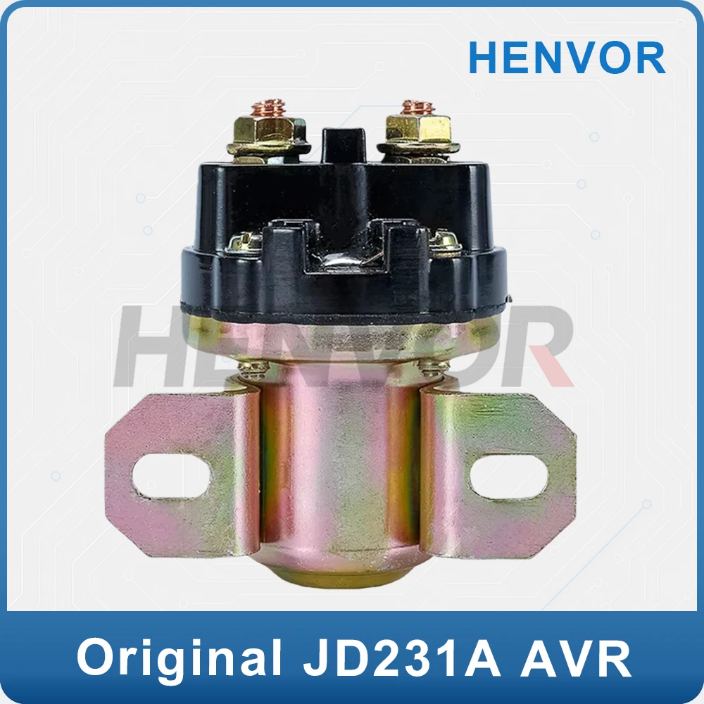 

JD231A Engine Start Relay 150A 12V 24V Heavy Duty Starter Solenoid Power Relay Generator Set Accessory