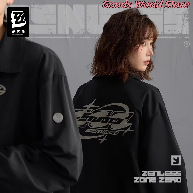 

Original Zenless Zone Zero Cosplay Bangboo Three Z STUDIO 2025SS Series Thin Coach Jacket Anime Game Costume Birthday Gifts