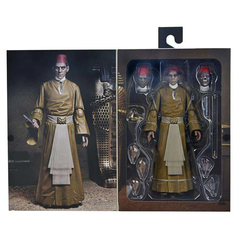 Neca 04848 Toys Universal Monsters Actionfigur Ultimate Ardath Bey (The Mummy) 18 cm Originalpuppensammlung Geschenk Anime-Modell