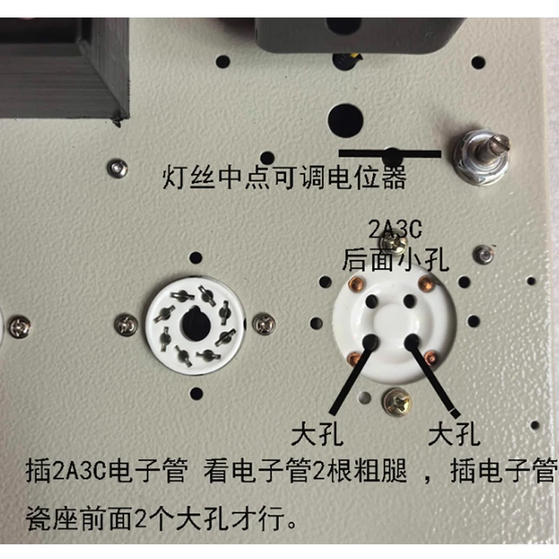 HiFi 2A3C نهاية واحدة فئة أ فراغ مُضخّم صوت 5 واط 2 قناة دليل من نقطة إلى نقطة لحام 2A3 مُضخّم صوت الصوت