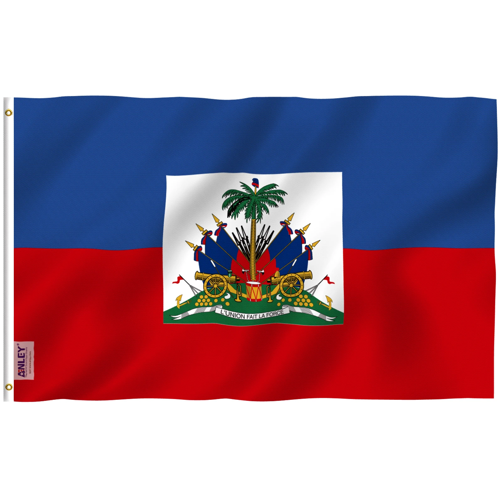 Anely 3x5 Foot Haiti Flag - Haitian National Flags Polyester