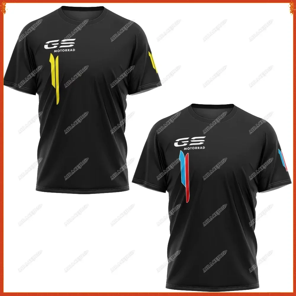 Motorcycle Motorrad Summer For BMW Knight Team Motorsport Superbike Racing Car Enduro T-Shirt Men's Short Quick Dry Jersey