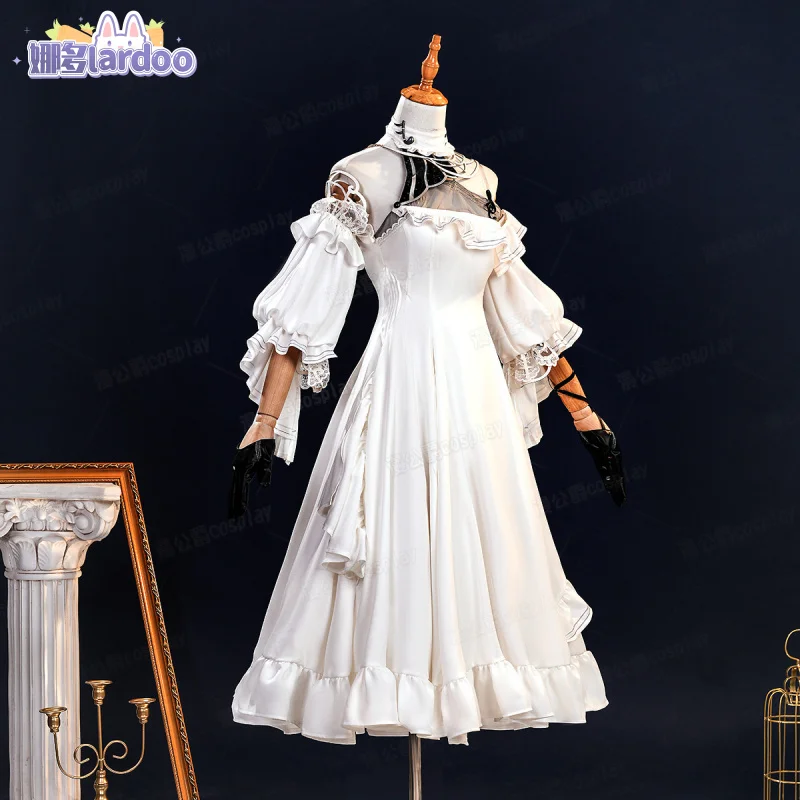 

Wuthering Waves Phrolova Косплей Костюм Белая Юбка Хэллоуин Карнавал Вечеринка Рождественская Игра Ролевая Одежда Одежда для Женщин