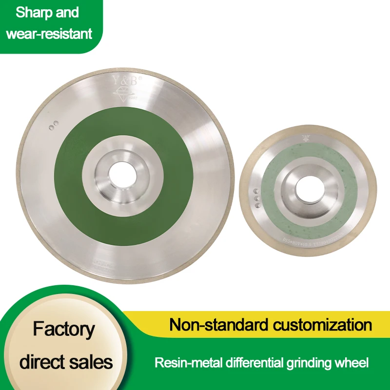 Высокоточный гальванический алмазный шлифовальный круг, индивидуальный шлифовальный круг из смолы по металлу Bp8mp5 с сегментом