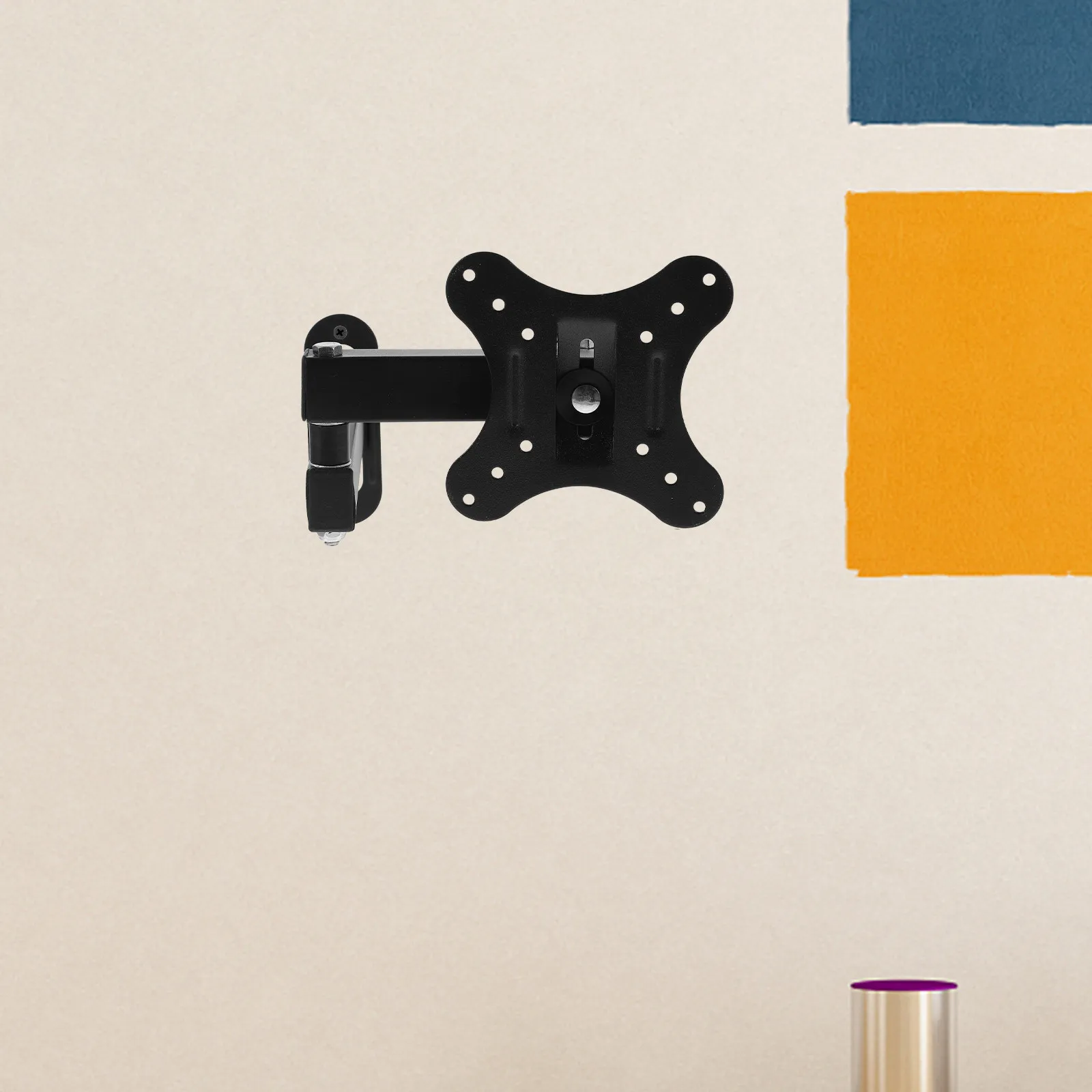 Computer Monitor Wall Mount Bracket Holder For Professional Adjustable Retractable Compatible 14-24 Inch Screens