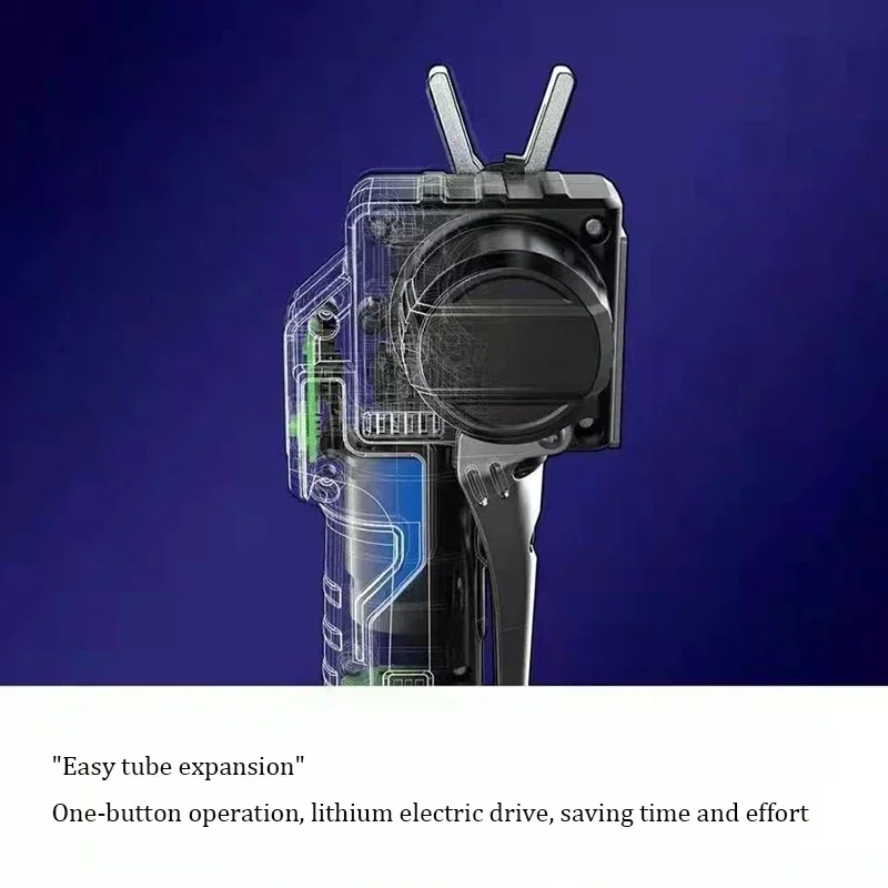 Elektrische Koperen Buis Bell Mond Expander Automatische batteria Koperen Buis Flare Tool condizionatore d'aria Koelkast Flare VEF-1/-2