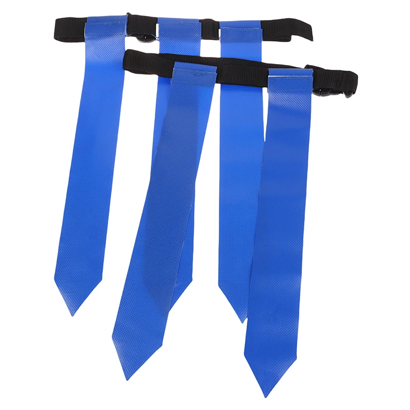 Sports Flag Football Webbing Waist Flag Bright Color Adjustable Competition Training Equipment PVC American Soccer Buckle Belt