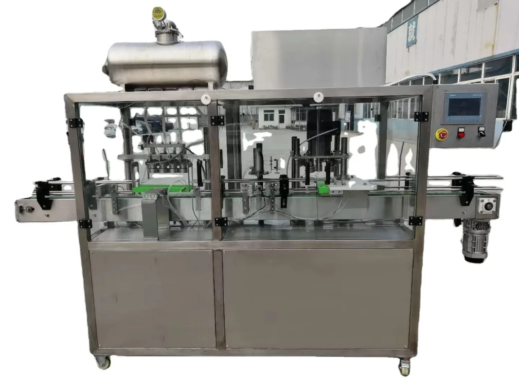 Automatic Tin Bucket Beer Can Filling Machine Semi-Automatic Canning Line For Sale