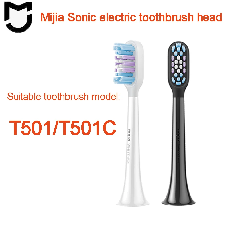 Mijia T501/T501C Electric Toothbrush Head Full Effect Bright White Clean Caring Teeth Toothbrush Heads