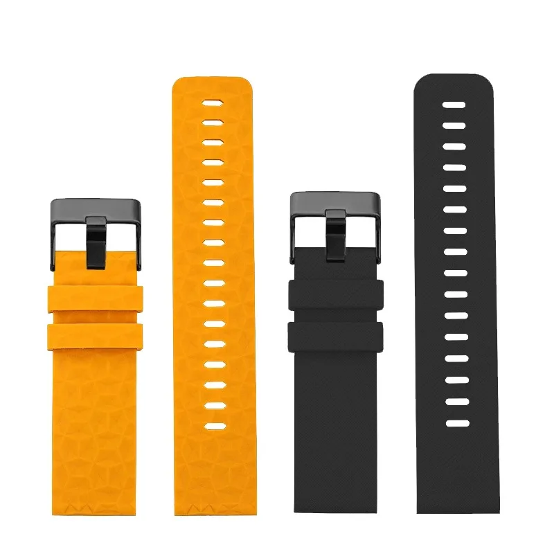 Pulseira de borracha de 24mm para casio PRW-6600 PRG-600/600Y PRG-650/650Y Wachband PRW-6600 GA2000 Pulseira esportiva masculina de silicone à prova d'água