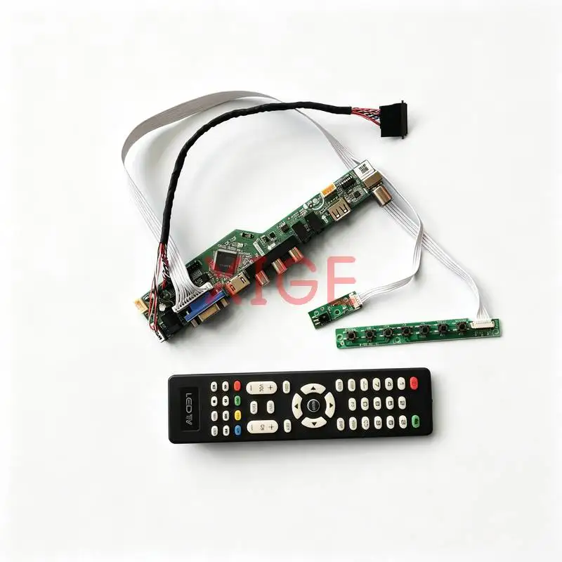 For CLAA156WB11A CLAA156WA11A CLAA156WA15A CLAA156WB13A Controller Board Kit Panel 40-Pin LVDS 1366x768 1366*768 HDMI+VGA+AV+USB