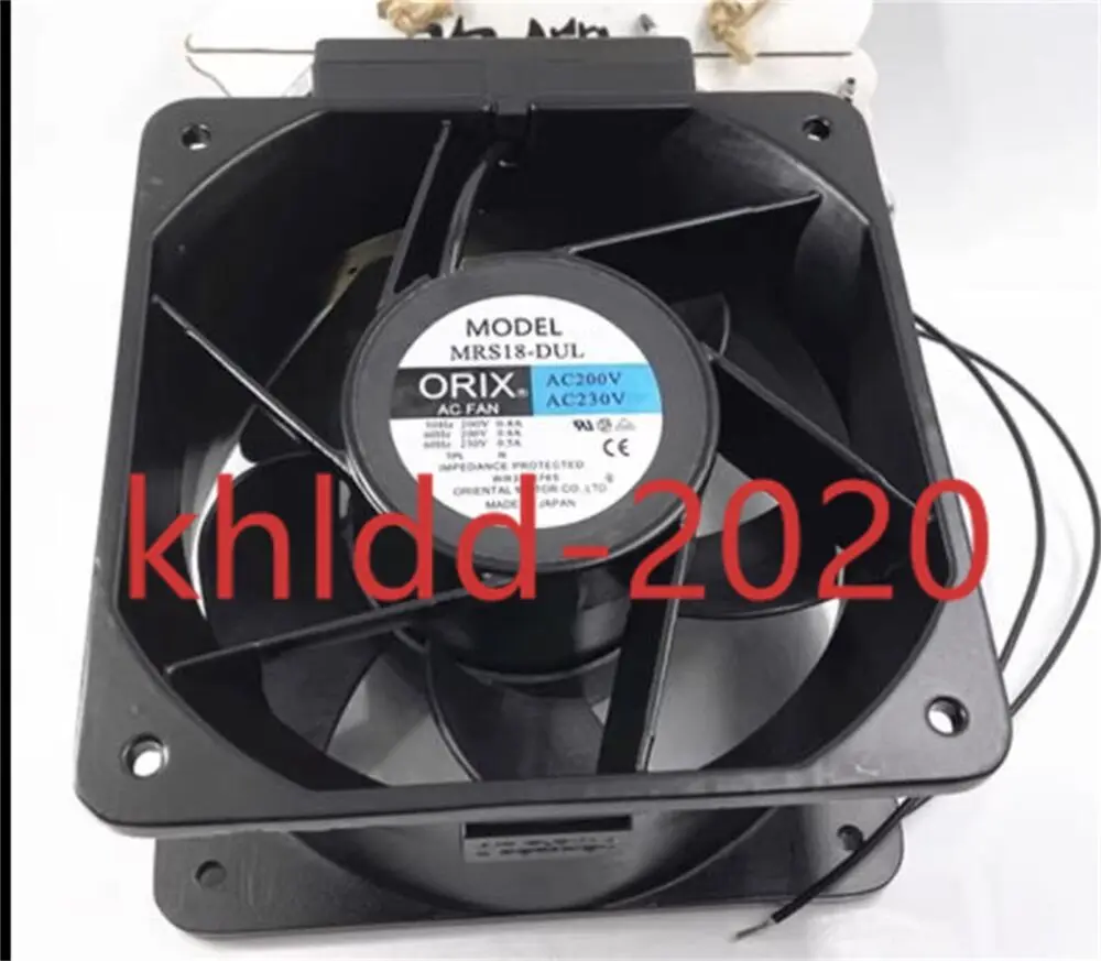 

1PCS NEW IN BOX ORIX MRS18-DUL 18cm 18090 200-230V Industrial Cooling Fan