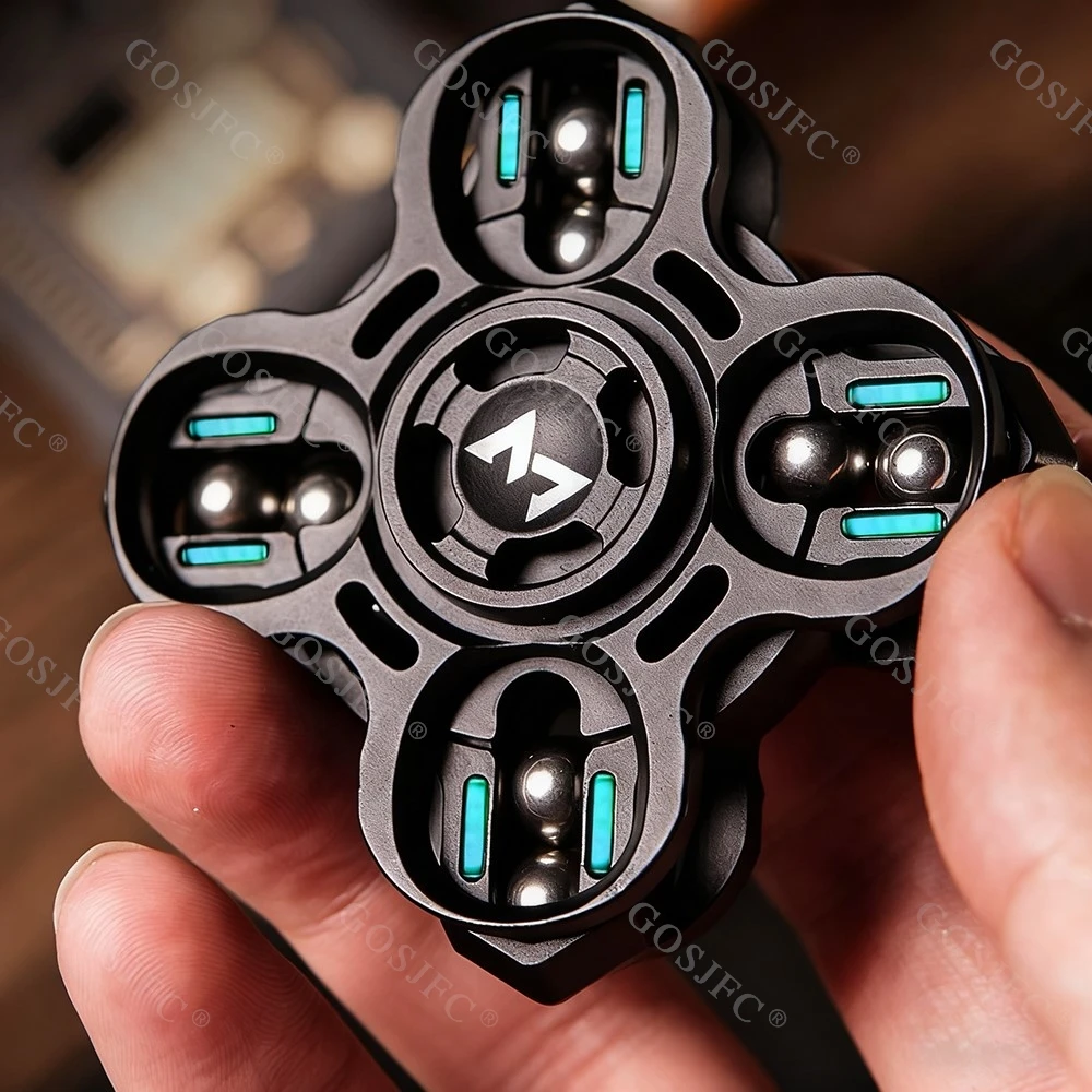 Star Wheel EDC Fidget Spinner Tuning Fork Gyro Fidget Toys For Adults Stress Relief Toy Anxiety Relief Gadgets