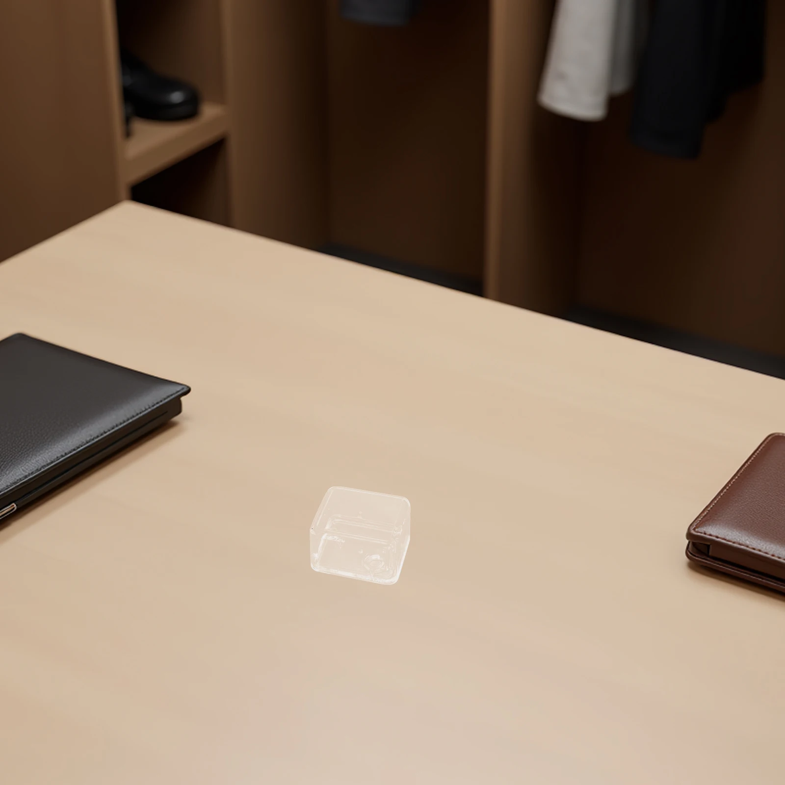 

5Pcs Music Box Movement Box Clear Wind Up Container for Craft Parts Storage DIY Jewelry Organizer Replacement Mechanism Case