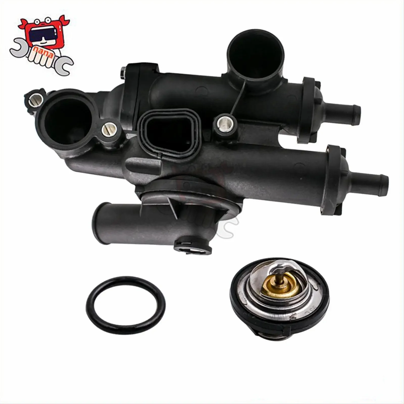 

Suitable for Jeep Chrysler Dodge Thermostat Thermostat Housing Kit 68003582AB