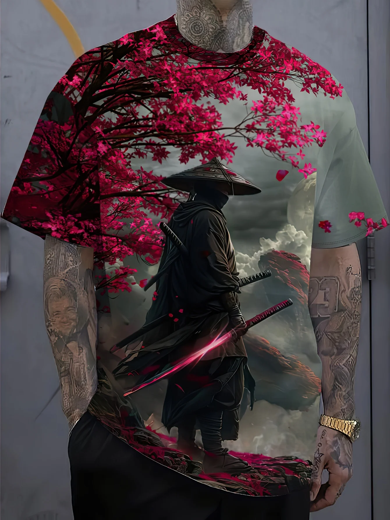 Men's Casual Graphi…