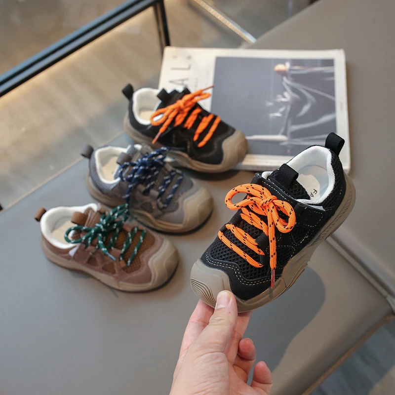 

Children Casual Shoes Baby Girls Boys Sneakers Anti Slip Soft Sole Toddler Kids Shoes Breathable Mesh Infant Walking Shoes