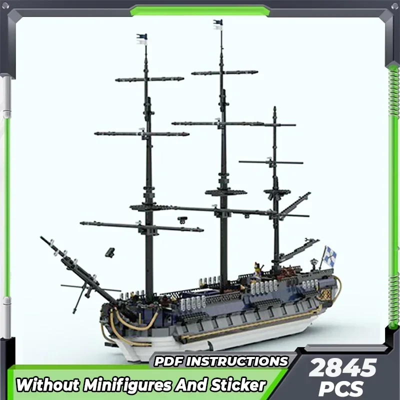 Moc Building Bricks Military Boat Model The Frog Battleship Technology Modular Blocks Gifts Toys For Children DIY Sets Assembly