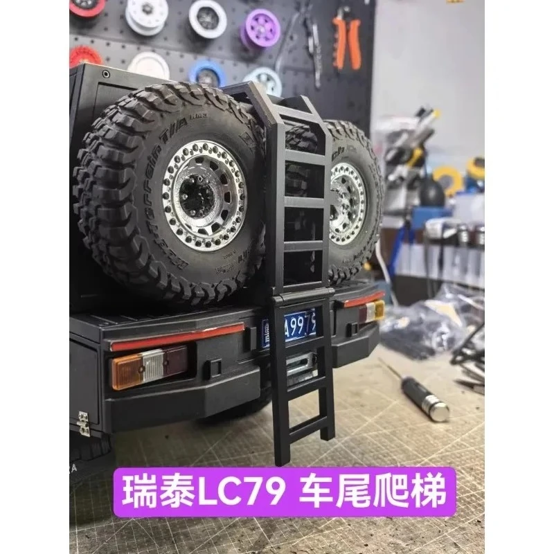 

RGT EX86160 1:10 LC79 RC Внедорожный краулер: задняя лестница для подъема - Прямая установка, аксессуары для модернизации заднего борта внедорожного RC-грузовика