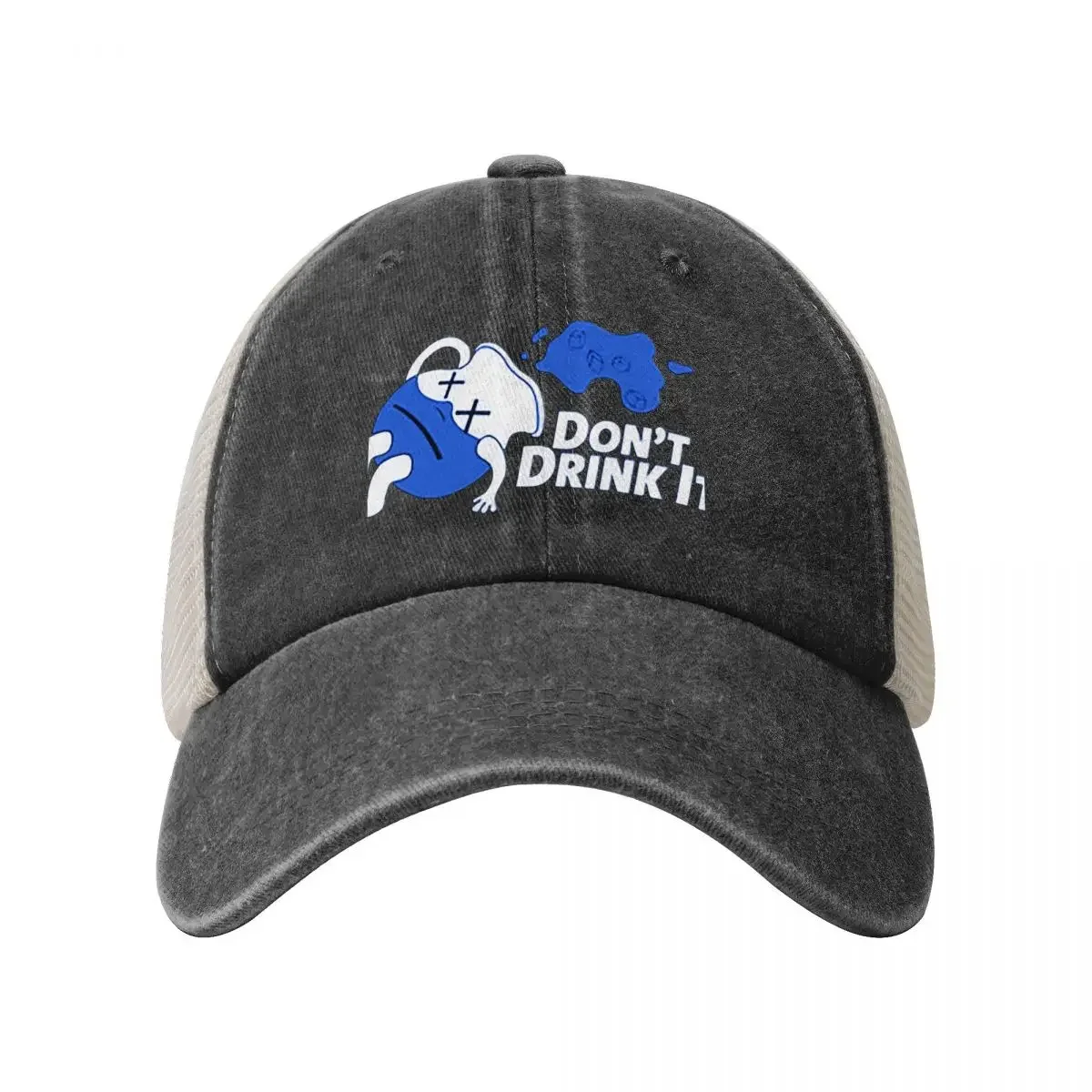 DONT DRINK THE KOOL AID. YOU HAVE BEEN WARNED. BLUE PILL Baseball Cap Custom Cap summer hat Golf Cap Hat Man Luxury Woman Men's