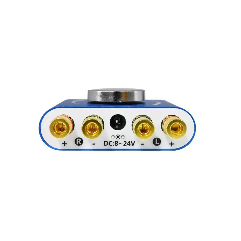 DC8-24V Bluetooth 5.0 10W/15W/20W Stereo Power Amplifier Board Mobile Control Application Large Power Digital Amplifier Module
