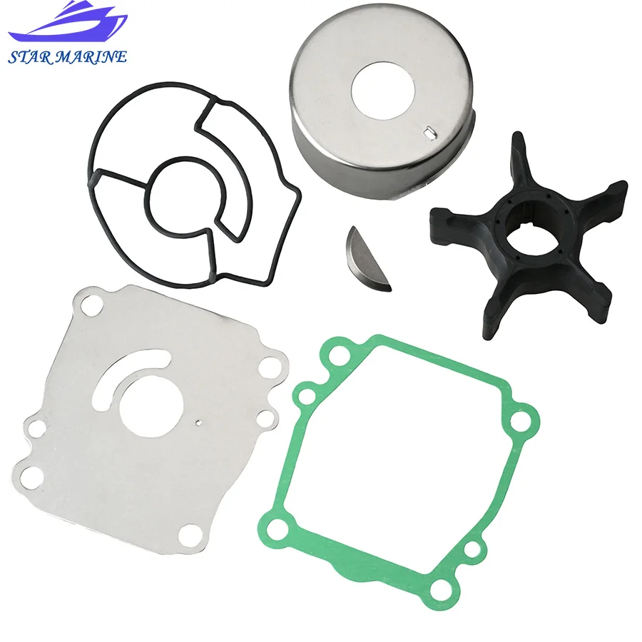 17400-92J21 Water Pump Impeller Repair Kit For Suzuki 2009-Later DF90-140 Boat Engine SN# 983646 & UP 17400-92J21 Replaces Parts