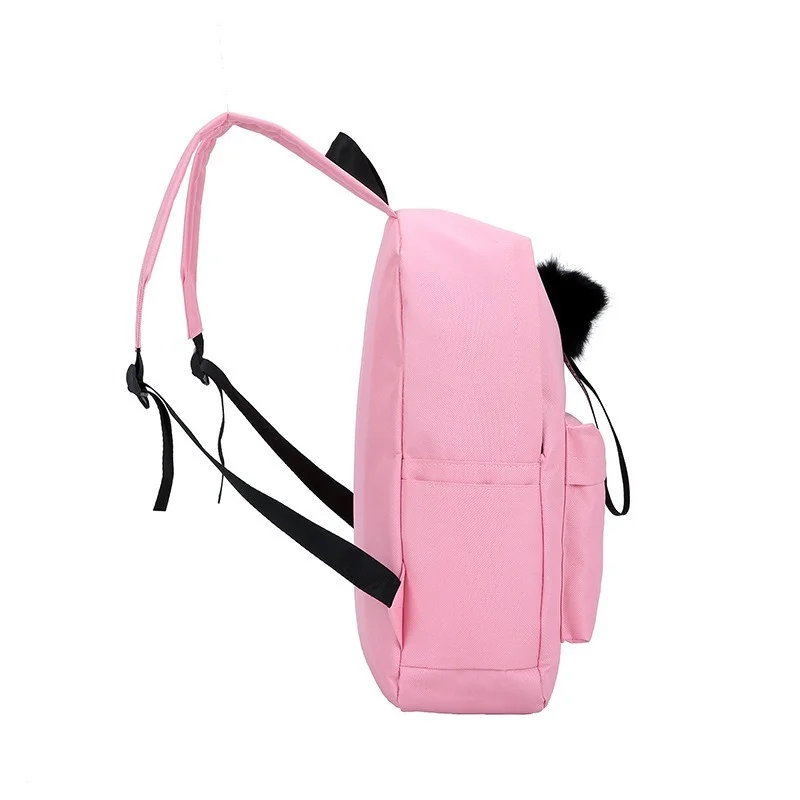 Mochila versión coreana con estampado de hojas para mujer, mochilas escolares para estudiantes, mochilas escolares informales para adolescentes