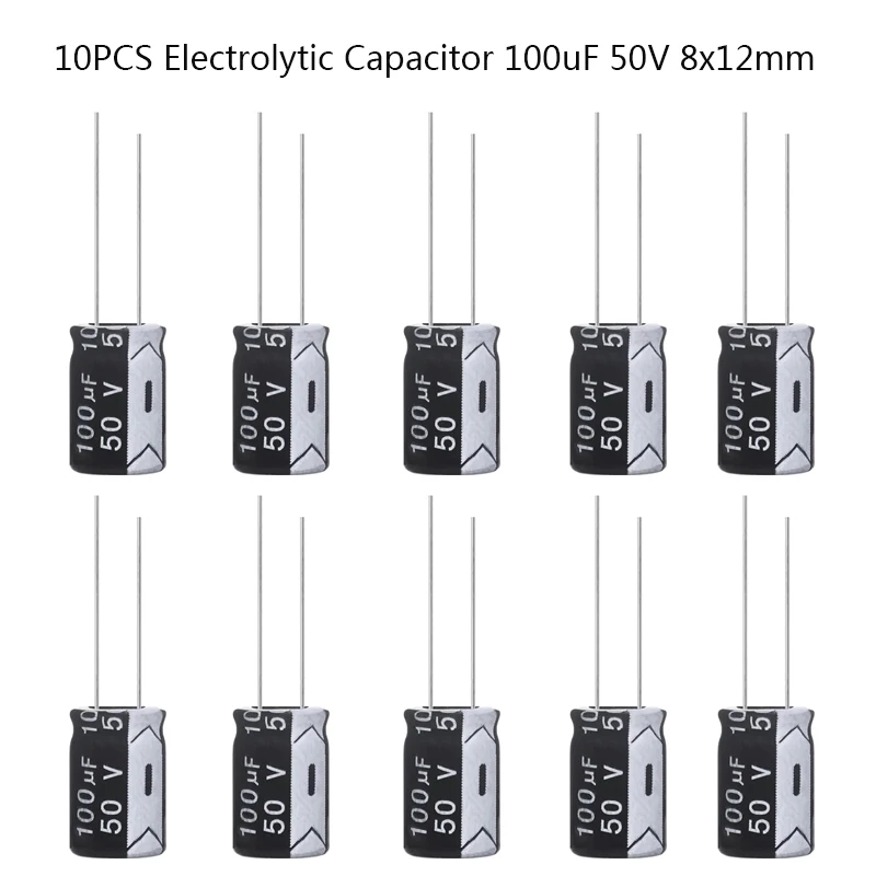 10PCS Kondensator elektrolityczny do naprawy sprzętu AGD Sprzęt komunikacyjny
