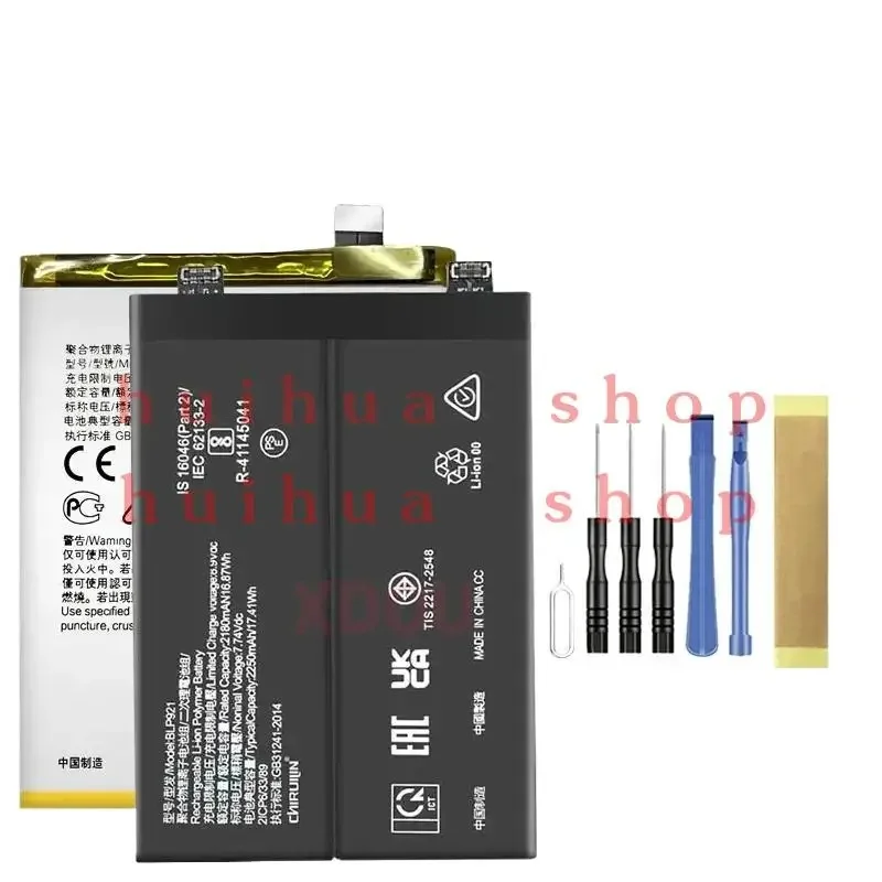 BLP921 BLP907 BLP851 BLP767 New Battery For OPPO Find X2 A96 A74 F11 R15 Pro Reno 7Z Pro Plus OnePlus ACE / 1+ACE Nord N20 5G