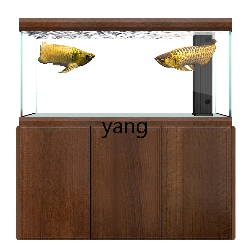 

LH light luxury ultra-white fish tank, high-end living room large aquarium