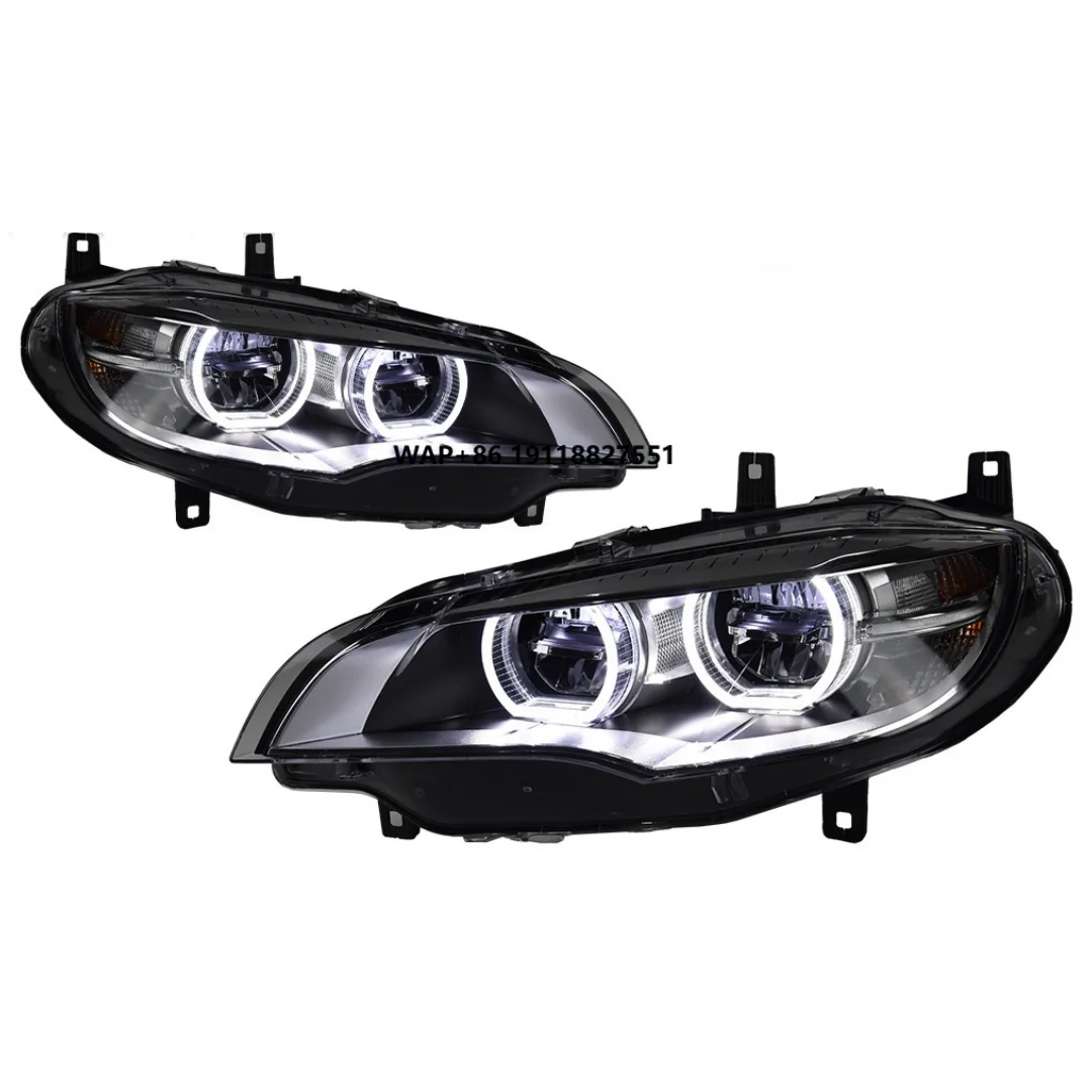 

Car LED Headlight Projector Lens for X6 E71 E72 2008-2014 Signal Head Lamp Drl Automotive Accessories