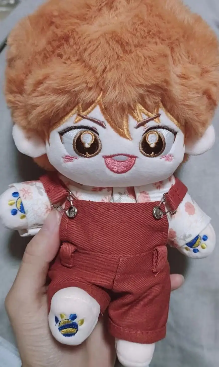 20cm cotton doll clothes, baby clothes, shirts, straps, pants set, doll changing, no attributes in stock