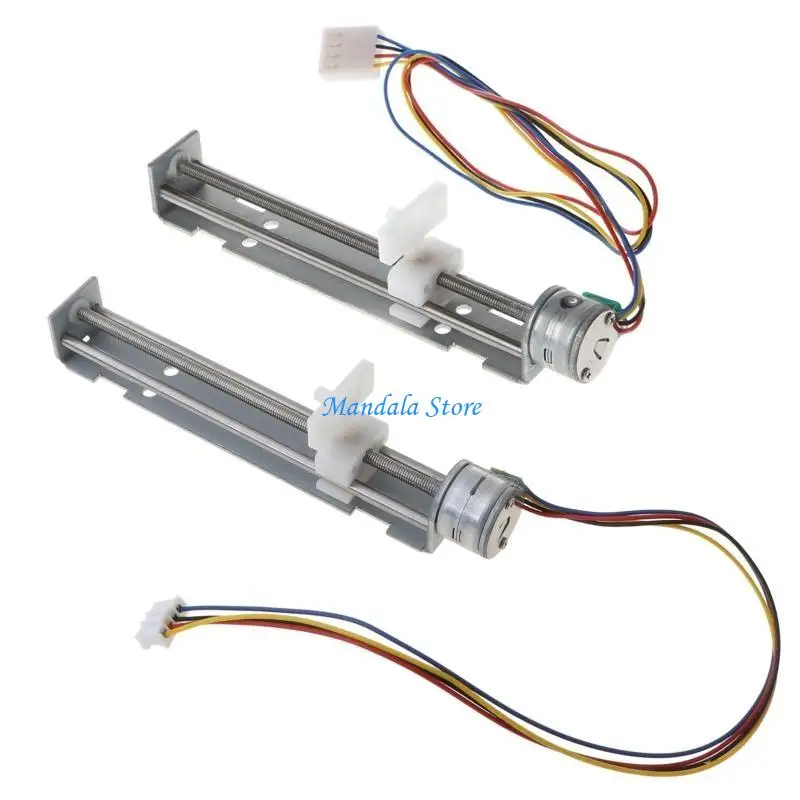 

U2JC 4-9V Drive Stepper Motor Screw with Nut Slider 2 Phase 4 Wire For Laser E