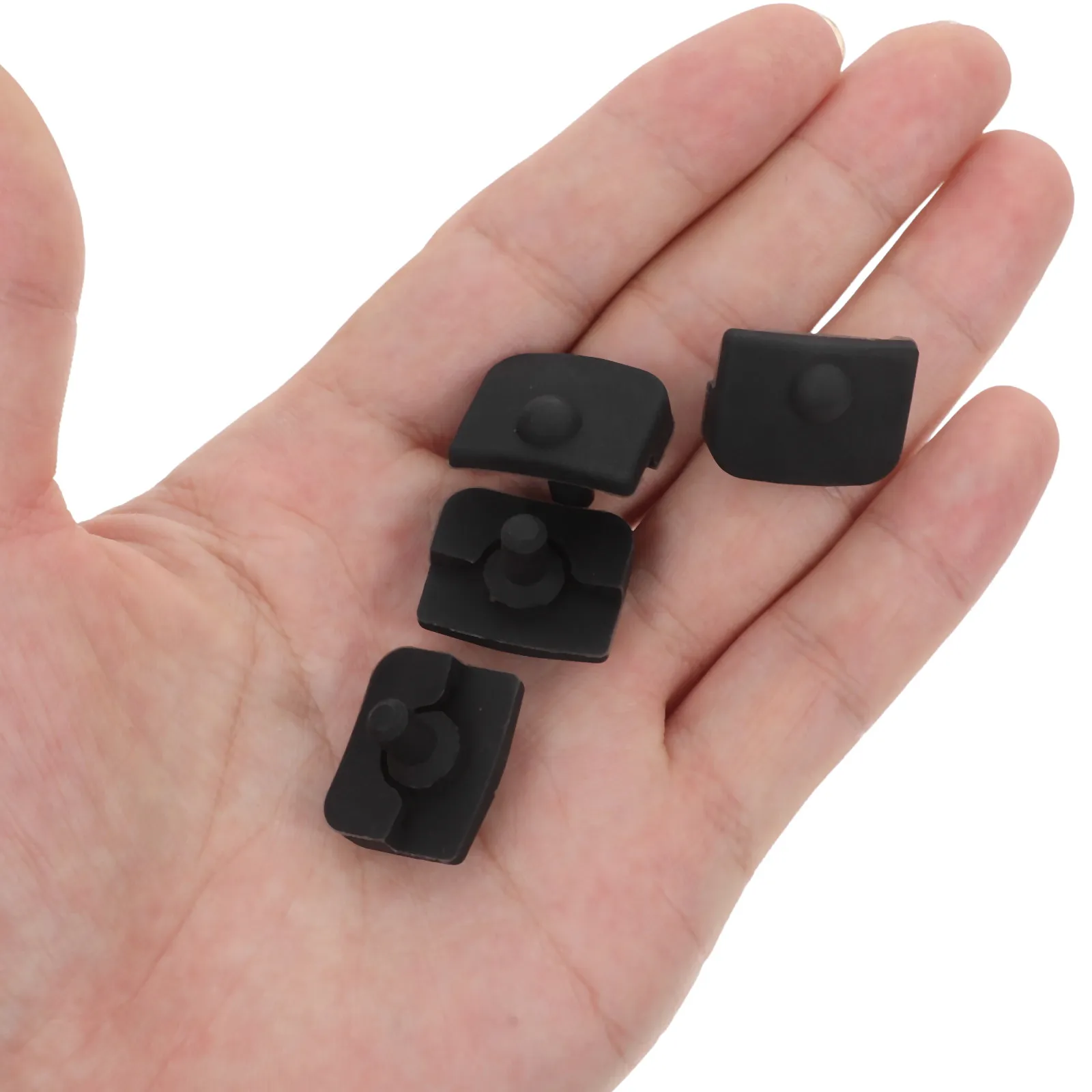 4Pcs Air Fryer Bumper Protectors ABS Tray Corner Bumpers Non-Slip Scratch-Resistant Replacement Feet for
