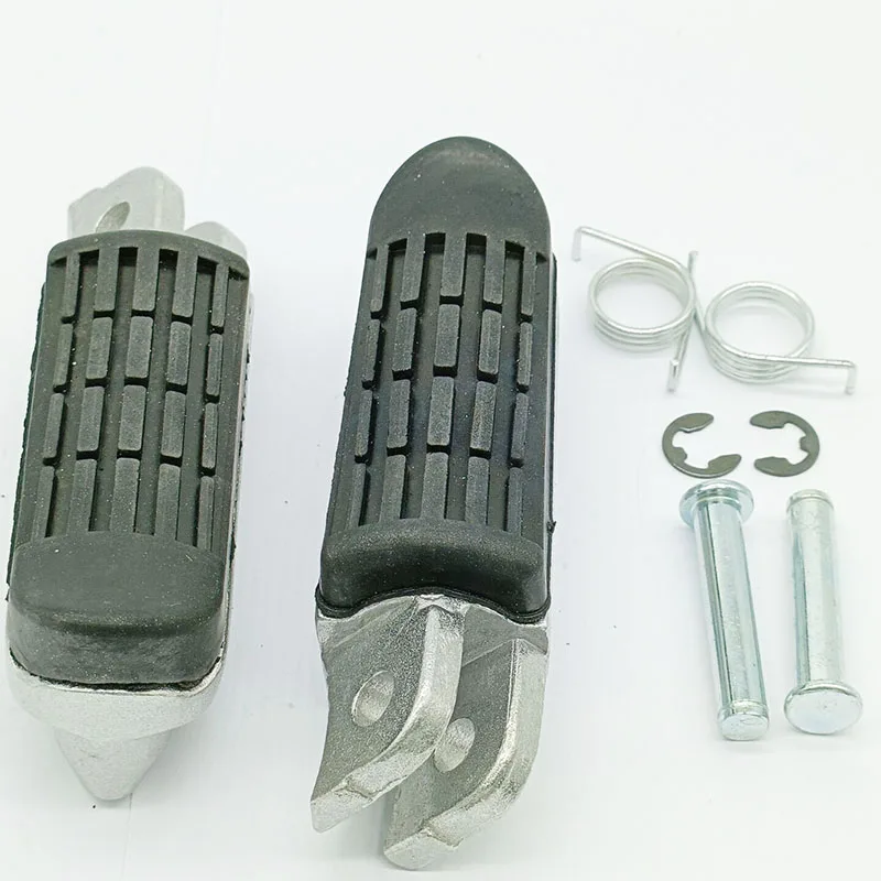 Front Footrest Foot Pegs For Honda NT650 Bros 1988-1992 NT650 Deauville 1998-2007 NTV650 Revere 1988-1997 NT700 Deauville 2006